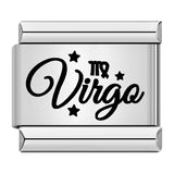 Stainless Steel Star Sign Italian Charm - 12 Options