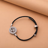 Leather Stainless Steel Aromatherapy Tree of Life Bracelet - 30 Options