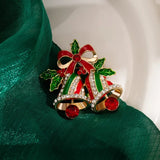 Fashion Christmas Crystal Brooch - 5 Options