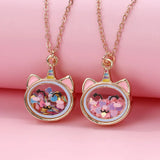 Fashion Cute Animal Glitter Necklace - 9 Options