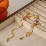 Stainless Steel 18K Gold Plated Ocean Themed Bracelet/Ring/Necklace/Earrings
