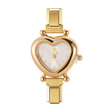 Stainless Steel Heart Italian Charm Watch - 29 Options