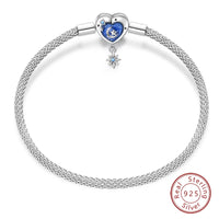 925 Sterling silver 17-20CM Charm Bracelet - Various Designs