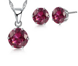 925 Sterling Silver Necklace/Earring Set - 16 Options