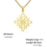 Stainless Steel Celtic Knot Necklace - 31 Options