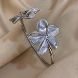 Stainless Steel Hinged/Non Hinged Statement Bangle - 14 Options