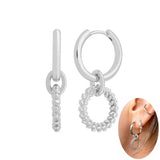 925 Sterling Silver Hoop Earrings - 73 Options