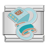 Stainless Steel Medical Themed Italian Charm - 8 Options