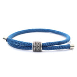 Fashion 4mm Nylon Cord Adjustable Bracelet - 5 Colours