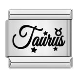 Stainless Steel Star Sign Italian Charm - 12 Options