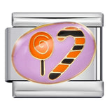 Stainless Steel Halloween Themed Italian Charm - 30 Options