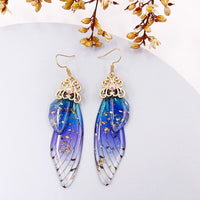 Handmade Fairy Wing Drop Earrings - 54 Options