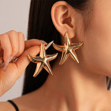 Fashion Starfish Stud Earrings - 6 Options