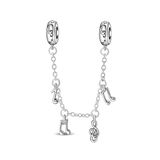 925 Sterling Silver Music Themed Charm - 20 Options