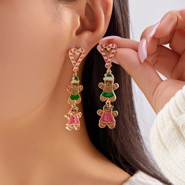 Fashion Fun Christmas Drop Earrings - 7 Options
