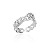 Stainless Steel Resizable Open Ring - 31 Options