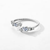 925 Sterling Silver Minimalist CZ Ring