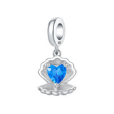 925 Sterling Silver Sea Themed Hanging Charm - 21 Options