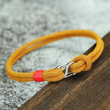 Fashion Hand-Woven Detachable Rope Bracelet - 7 Colours