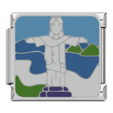 Stainless Steel Sightseeing Travel Italian Charms - 12 Options