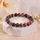 To My Mom Tree of Life Natural Stone Bracelet - 6 Options