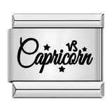 Stainless Steel Star Sign Italian Charm - 12 Options