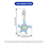 925 Sterling Silver Sea Themed Hanging Charm - 21 Options