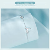 925 Sterling Silver Cat/Dog Pawprint Bracelet - 5 Options