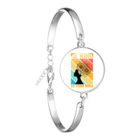 Glass 18mm Mental Health /Positivity Bracelet - 32 Options