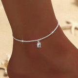 Fashion Sparkling Thin Chain Anklet - 4 Options