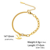 Stainless Steel Bird Bracelet - 2 Colours - 4 Designs