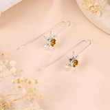 Fashion Daffodil Hook Earrings