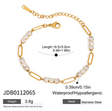 Stainless Steel Two Colour Bracelet - 4 Options
