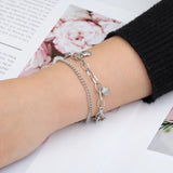 Stainless Steel Charm Anklet/Bracelet - 28 Options - 2 Sizes