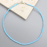 Fashion Seed Bead Choker Necklace - 28 Options