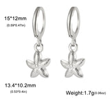 Stainless Steel Hoop Earrings - 2 Colours - 12 Designs