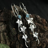 Fashion Crystal Vintage Leaf Earrings - 4 Options
