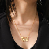 Stainless Steel Music Themed Necklace