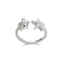 Stainless Steel Summer/Sea Themed Open Rings - 34 Options