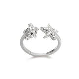 Stainless Steel Summer/Sea Themed Open Rings - 34 Options
