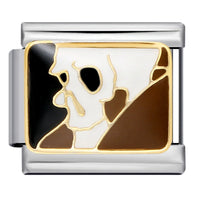 Stainless Steel Halloween Themed Italian Charm - 30 Options
