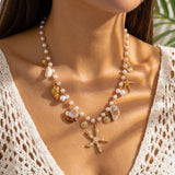 Fashion Ocean Themed Imitation Pearl Necklace/Bracelet/waist chain - 8 Options
