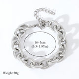 Stainless Steel Chunky Bracelet - 9 Options