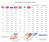 Stainless Steel Birthstone Crystal Eternity Ring - 2 Options