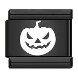Stainless Steel Black Halloween Italian Charm - 12 Options