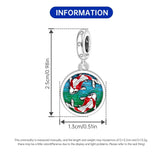 925 Sterling Silver Sea Themed Hanging Charm - 21 Options