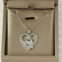 Fashion Shih Tzu Rhinestone Necklace - 3 Options