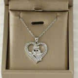 Fashion Shih Tzu Rhinestone Necklace - 3 Options