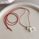 Fashion Colourful Horse Necklace - 6 Options