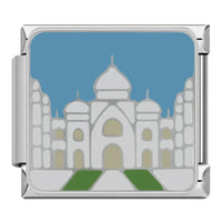 Stainless Steel Sightseeing Travel Italian Charms - 12 Options